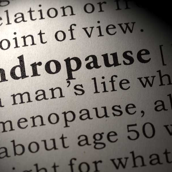 text, Andropause: Natural Treatments