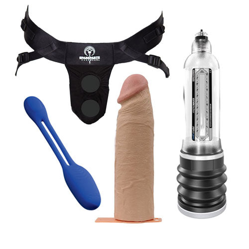Erectile Dysfunction ED Hollow Dildos Strap-on Harnesses Penis Rings Penis Pumps
