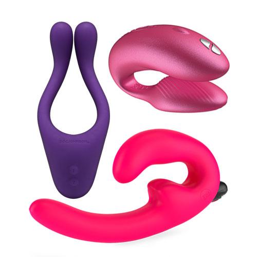 Intercourse Vibrators Sex Toys Couples Partners Phthalate-Free Non-Toxic Body-Safe