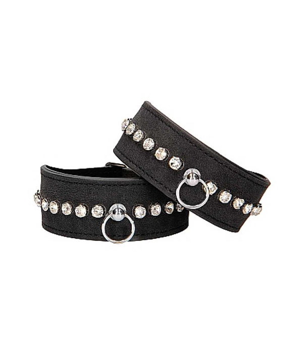 Diamond Studded Wrist Cuffs