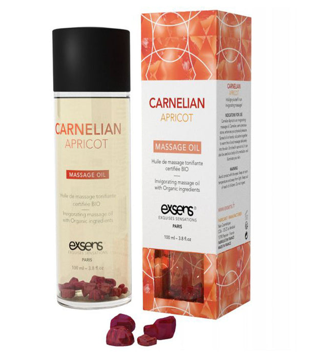Exsens Apricot Massage Oil With Carnelian