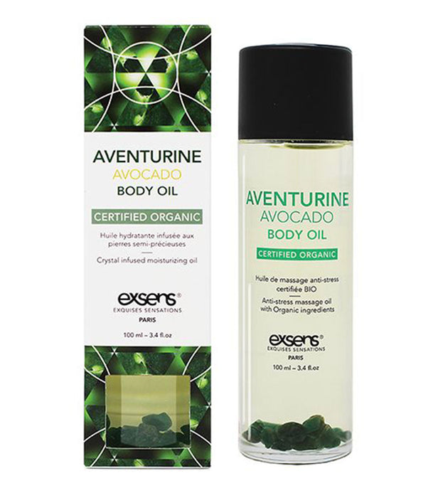 Exsens Avocado Massage Oil With Aventurine