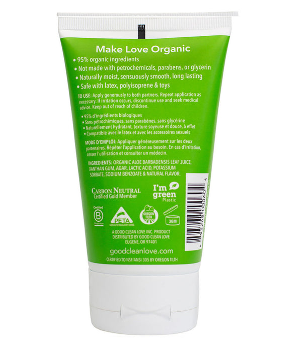 Almost Naked Organic Lubricant