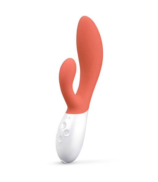 Coral Red Lelo  Ina 3 Dual Vibrator