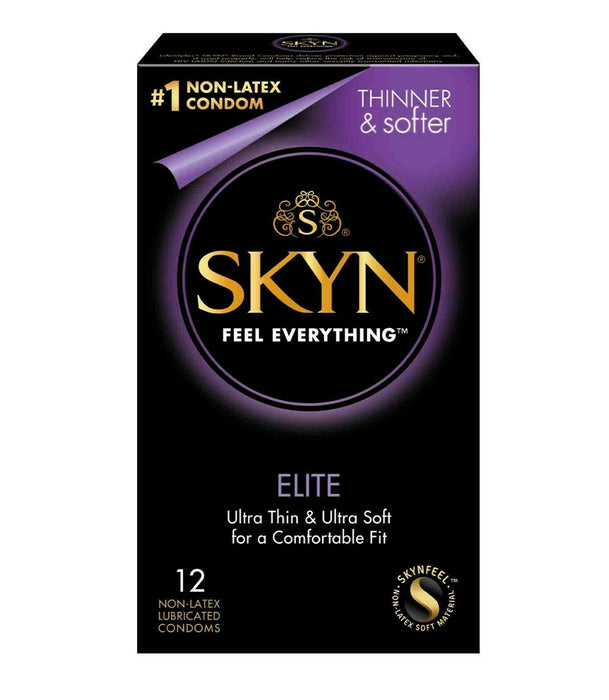 Latex-Free Polyisoprene Lifestyles Skyn Thin 12 Pack