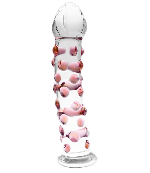 Peony 24kt G-spot Glass Dildo