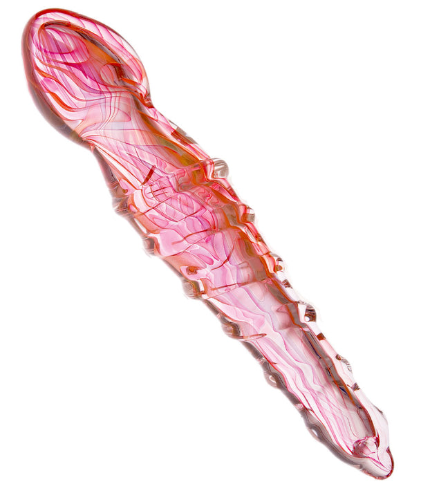 Amaryllis 24kt Glass Double Dildo