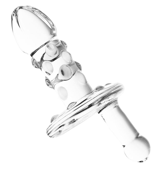 Alyssum Spinning Glass Dildo