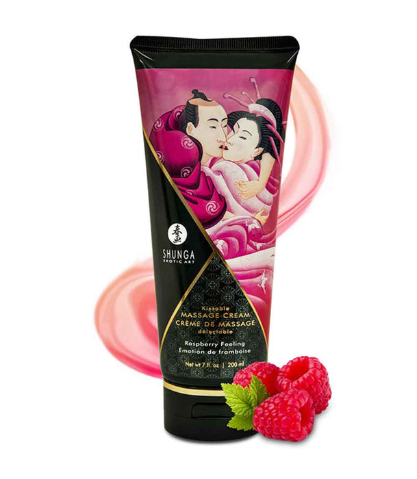 Shunga Kissable Massage Creams - Flavored