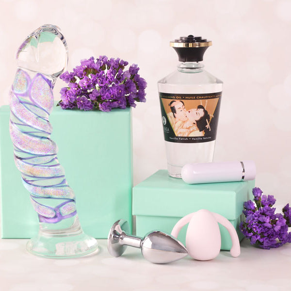 Dildo, Gift box, flowers, Sex Toy Anniversary Gifts