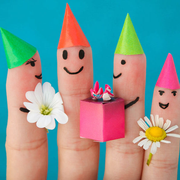 finger puppet party, bachelor and bachelorette party ideas