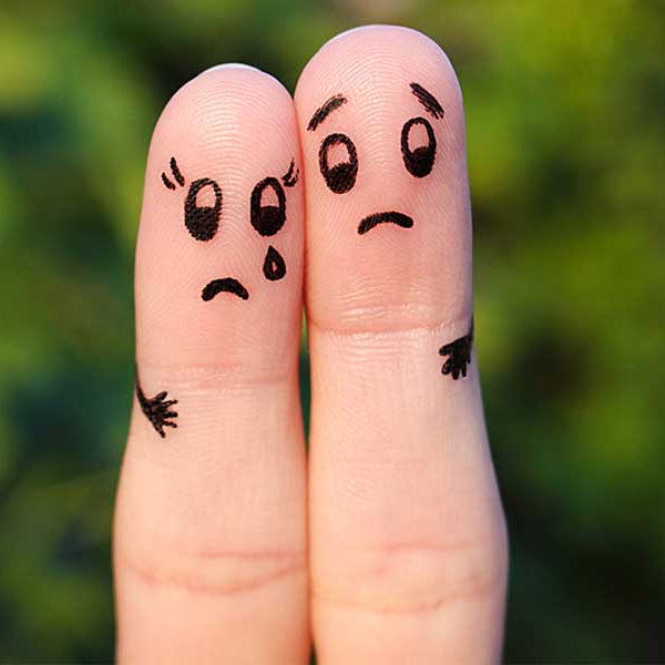 finger puppets, sad couple, Why People Cheat in Relationships