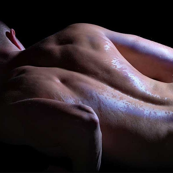 Nude man from behind, anal, pegging, erotic story