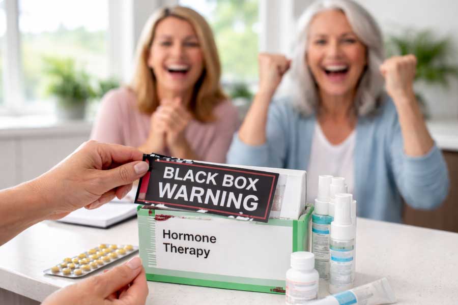 Black Box Warning On HRT Lifted: What It Means For Menopause Care, Risks, And Hormone Options