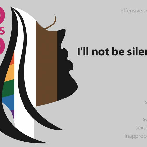 Woman Face Graphic, Rape Prevention