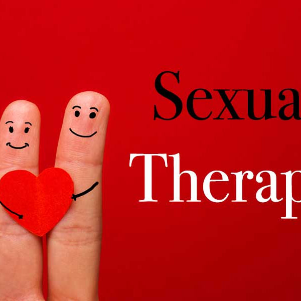Finger Puppets Couple with Heart, Sex Therapy & Counseling