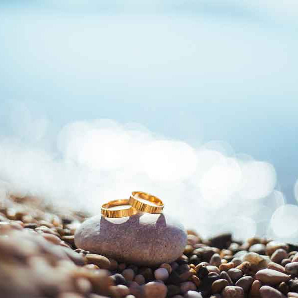 Wedding Rings On Beach, Wedding Night Sex