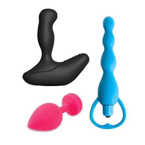 Anal Sex Toys Anal Vibrators Butt Plugs Beads Phthalate-Free Nontoxic Bodysafe