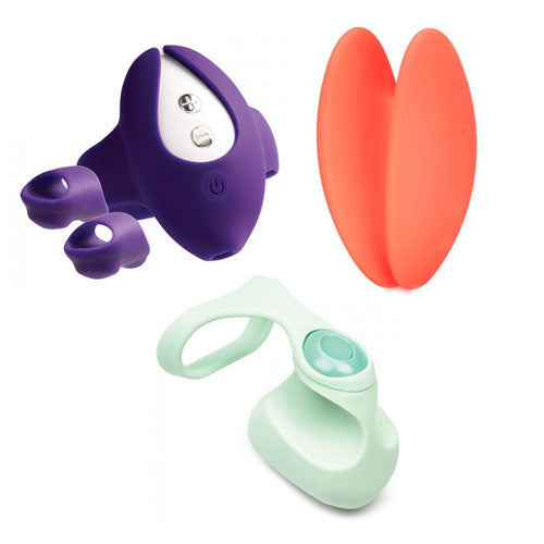 Finger Vibrators And Finger Sex Toys Phthalate-Free Non-Toxic Body-Safe