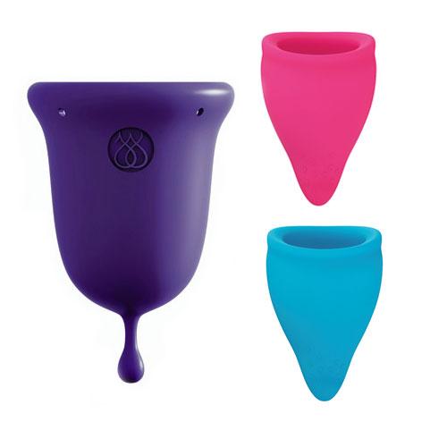 Menstrual Cups Silicone Phthalate-Free Non-Toxic Body-Safe