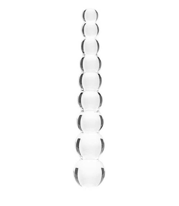 Pearls Glass Bead Anal Dildo