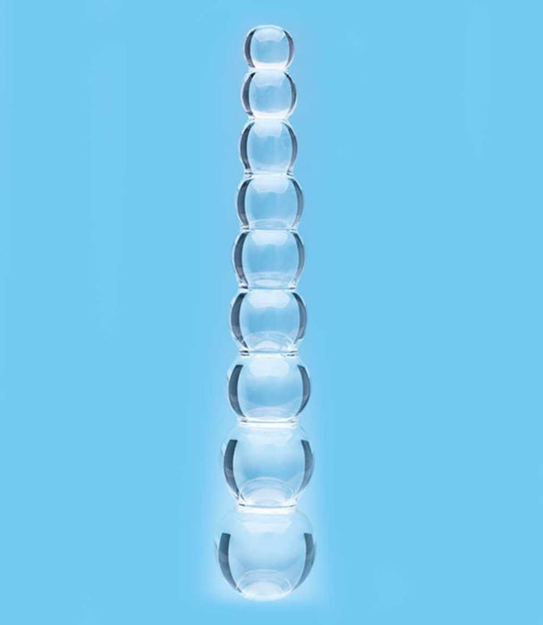 Pearls Glass Bead Anal Dildo