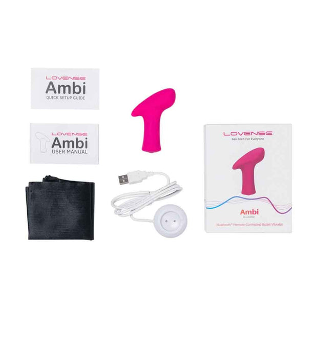 Lovense Ambi Bluetooth Programmable Bullet Vibrator