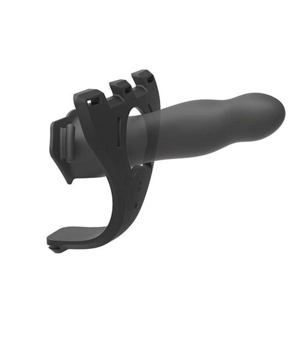 Be Naughty Vibrating 4 Piece Hollow Strap On Set