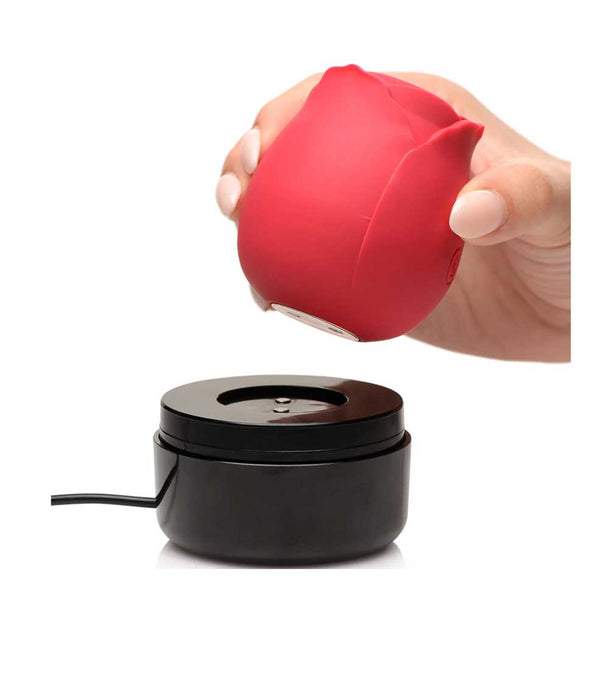 The Bloomgasm Rose Suction Vibrator