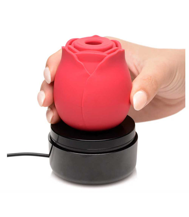 The Bloomgasm Rose Suction Vibrator