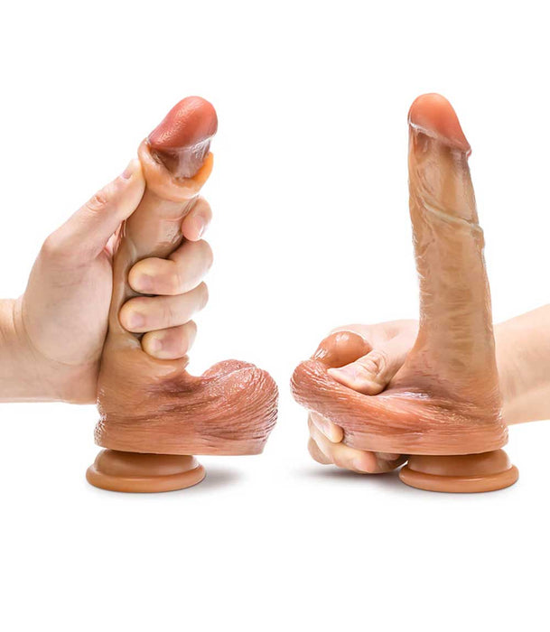 DaVinci Realistic Dildo in Platinum Silicone