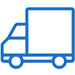truck icon for discreet shipping