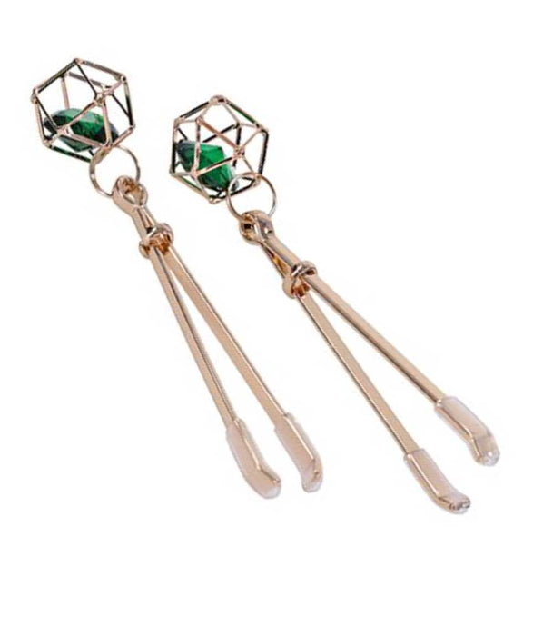 Indica Crystal Nipple Clips