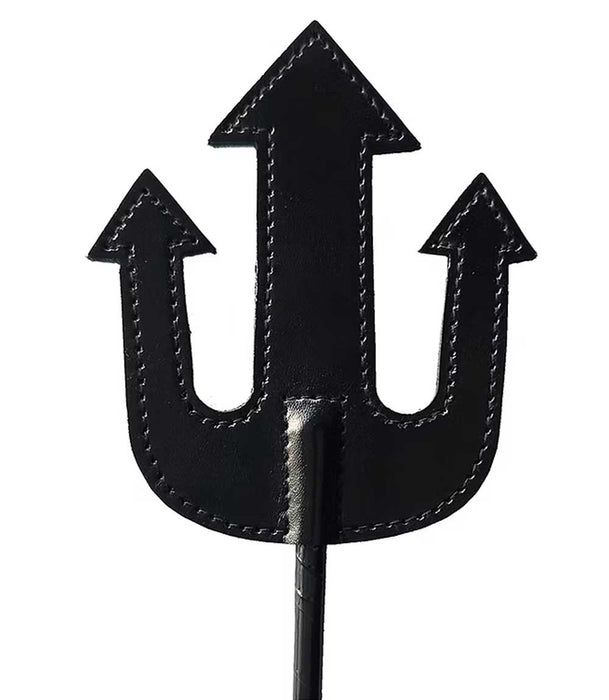 Rouge Leather Devil Riding Crop