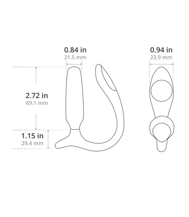 Lovense Lush Anal App-Controlled Butt Plug