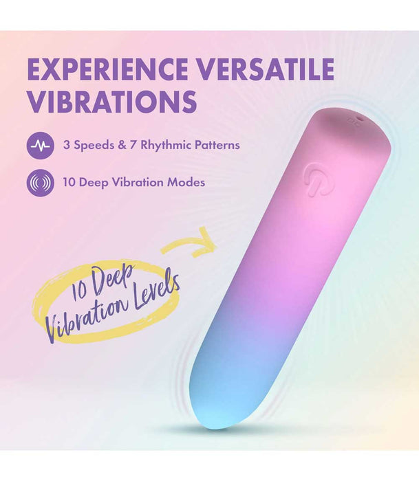 Play With Me Silicone Bullet Vibrator