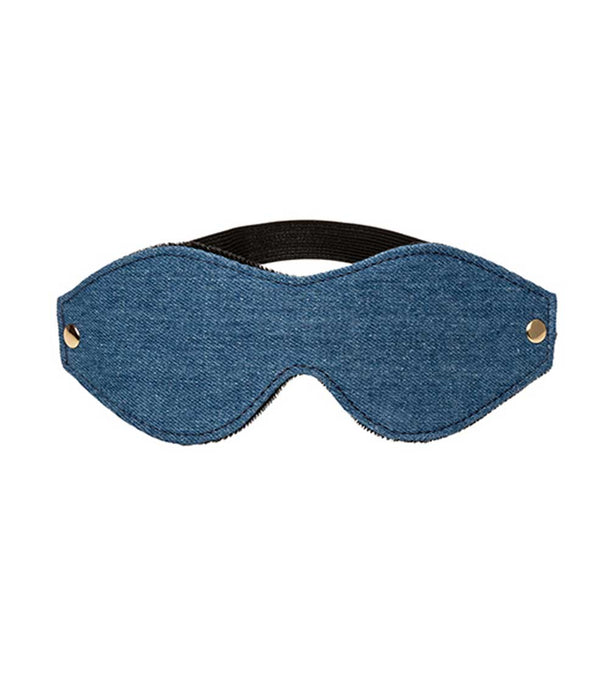 Ride ’Em Premium Denim Collection Eye Mask Blindfold