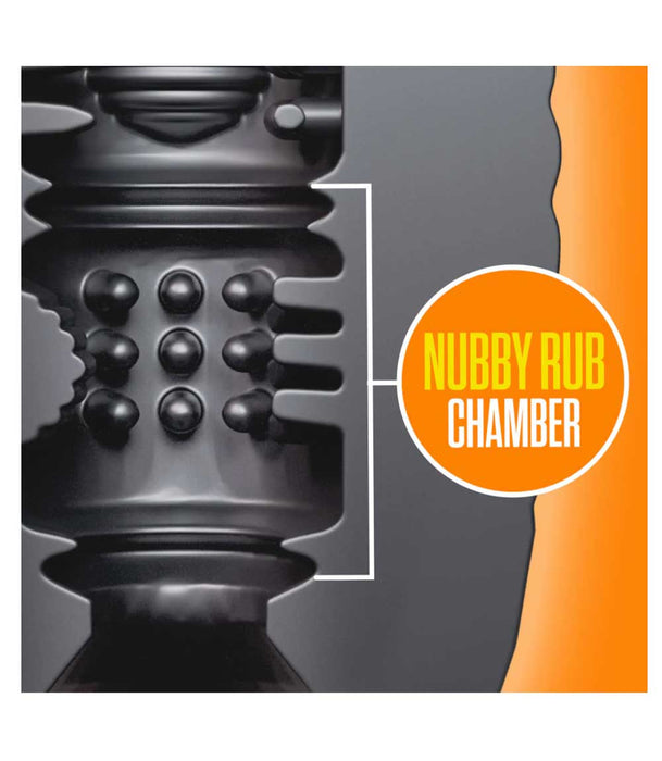 Rize Grasp Self-Lubricating Stroker Black