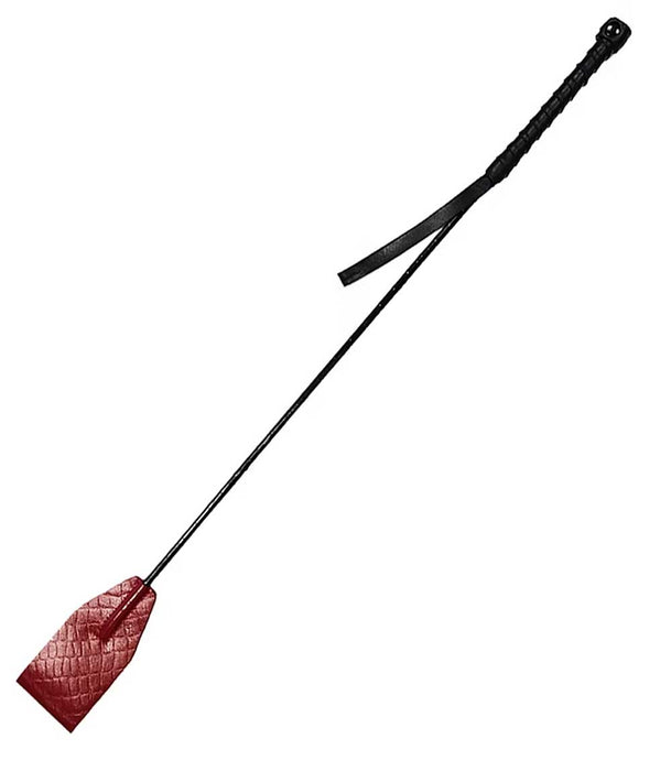 Rouge Leather Riding Crop