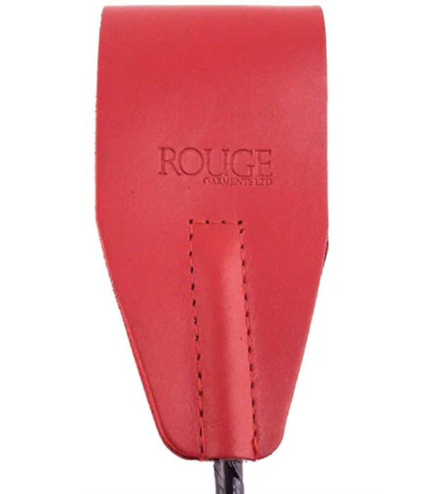 Rouge Leather Riding Crop