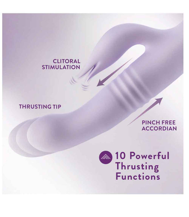 Rylee Thrusting Rabbit Vibrator