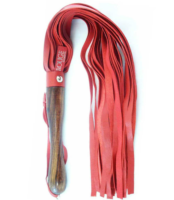 Rouge Wooden Handle Flogger