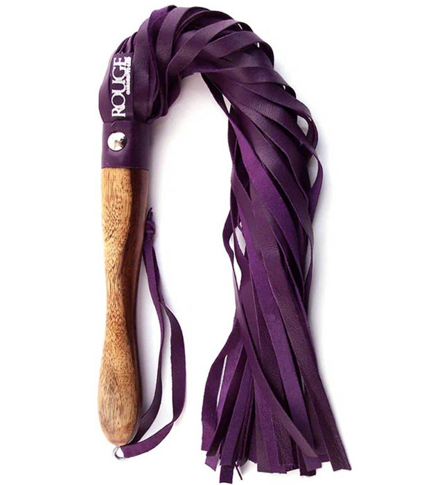 Rouge Wooden Handle Flogger