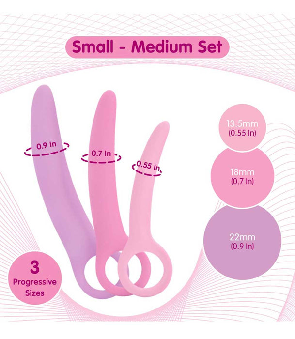 Skins Care Curved Dilators 3-Piece Set Small-Medium