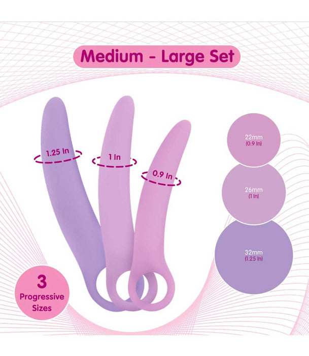 Skins Care Curved Dilators 3-Piece Set Medium-Large