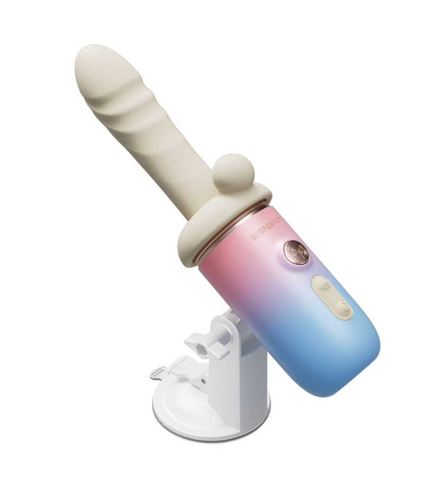 Spinel Thrusting, Vibrating & Heating Dildo
