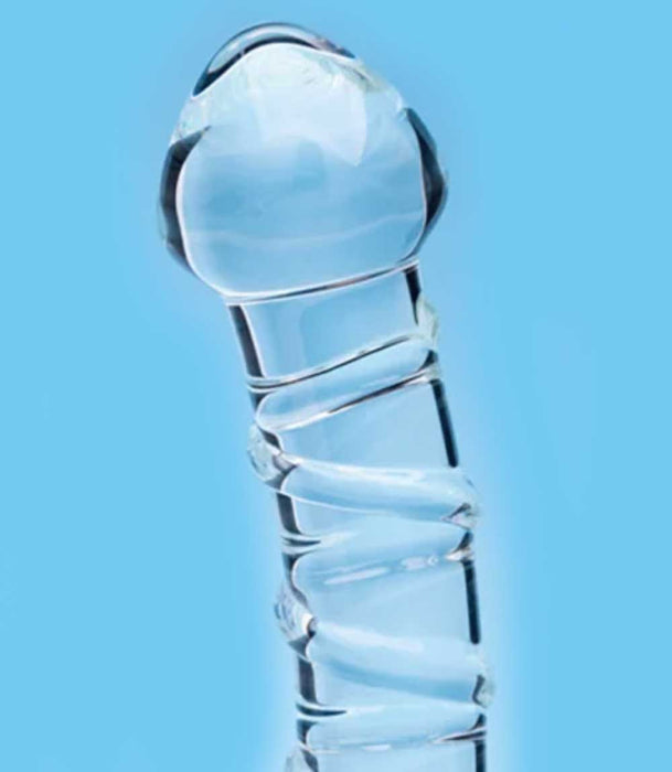 The Spiral Glass Dildo