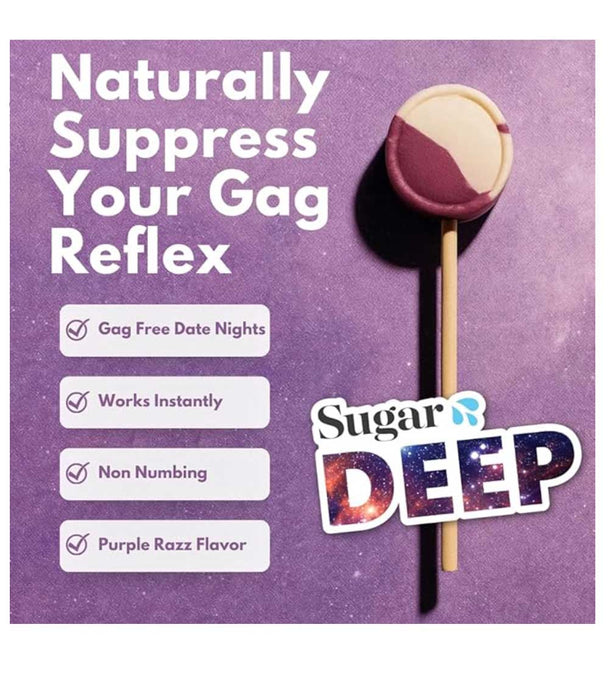 Sugar Splash Deep Gag Suppressing Sucker For Oral Sex