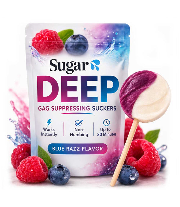 Sugar Splash Deep Gag Suppressing Sucker For Oral Sex
