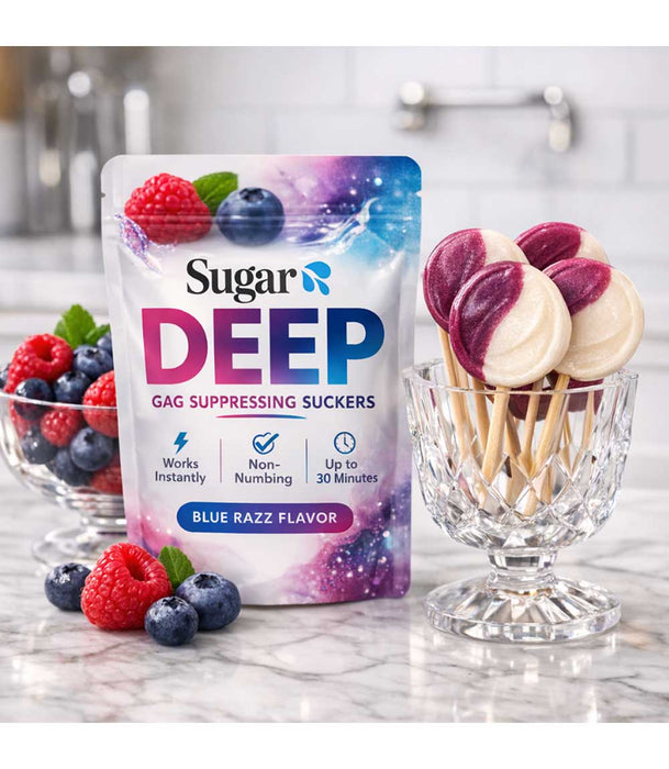 Sugar Splash Deep Gag Suppressing Sucker For Oral Sex